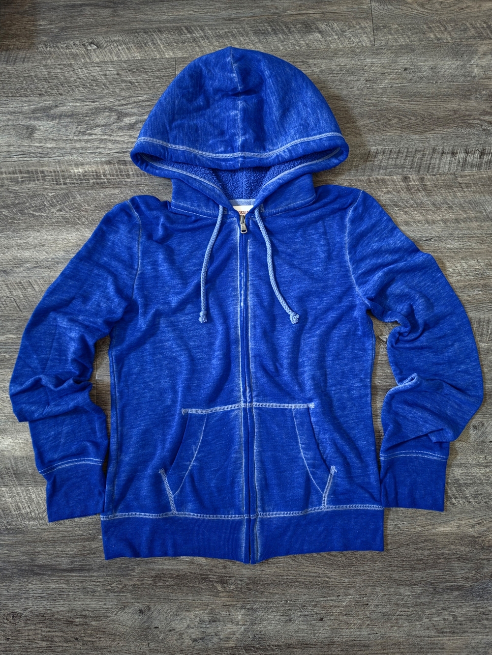 Women's Burnout Style Soft Hoodie